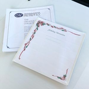 2 Packs of Creative Memories CM Holiday Pages for a 12x12 CM Scrapbook - Sealed
